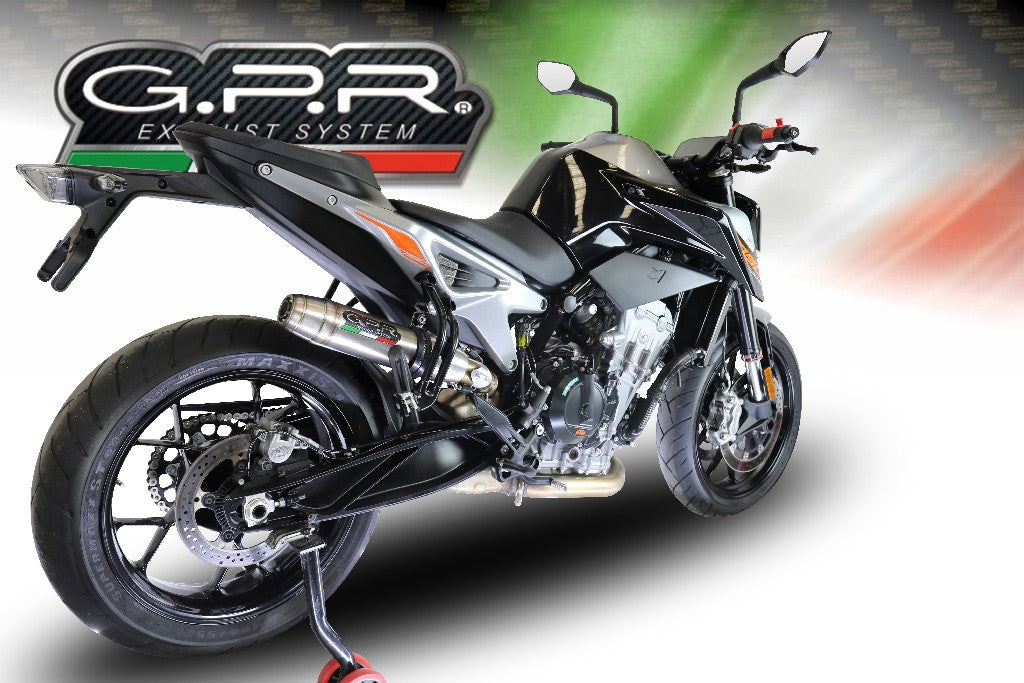 GPR KTM 790 / 890 Duke Slip-on Exhaust "Deeptone Inox"