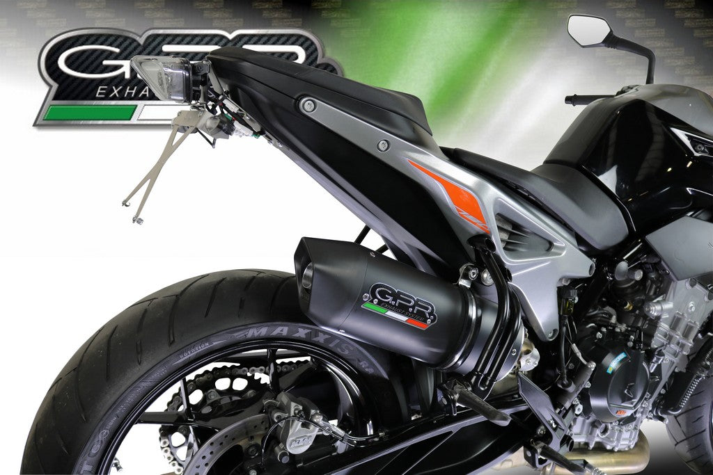 GPR KTM 790 / 890 Duke Slip-on Exhaust "Furore Nero"