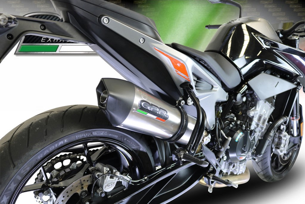 GPR KTM 790 / 890 Duke Slip-on Exhaust "GPE Anniversary Titanium"