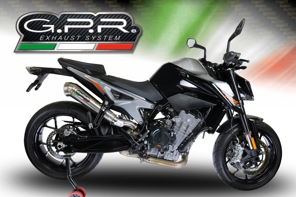 GPR KTM 790 / 890 Duke Slip-on Exhaust "Powercone Evo" (EU homologated)