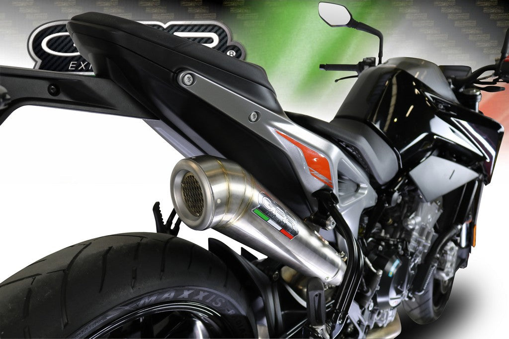 GPR KTM 790 / 890 Duke Slip-on Exhaust "Powercone Evo" (EU homologated)