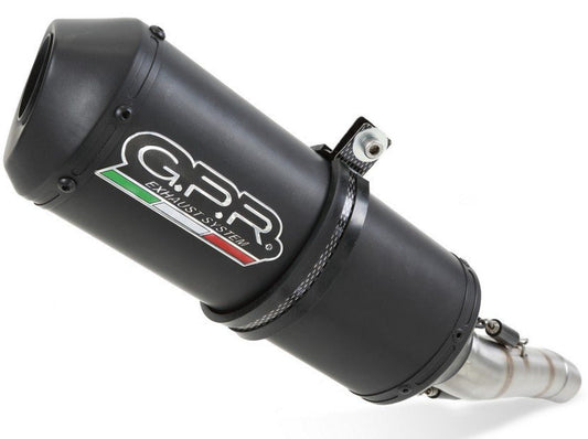 GPR BMW F650GS Twin (08/12) Slip-on Exhaust "Ghisa" (EU homologated)