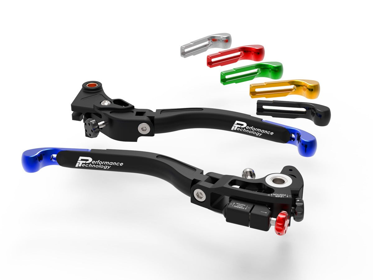 L19 - PERFORMANCE TECHNOLOGY BMW S1000RR / S1000R Handlebar Levers Set "Ultimate" (double adjustable)