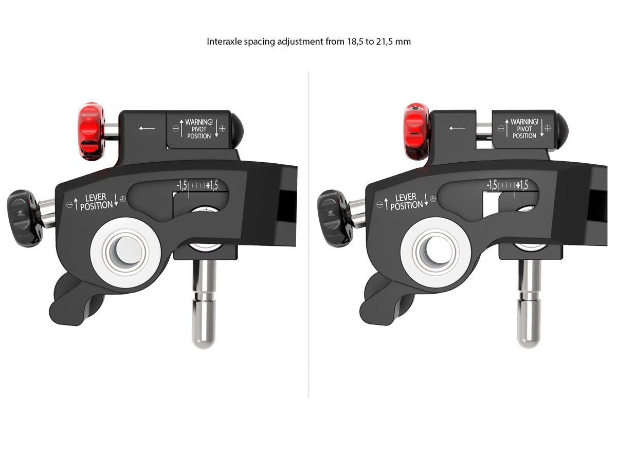 L32 - PERFORMANCE TECHNOLOGY Ducati (2021+) Handlebar Levers "Ultimate" (double adjustable)