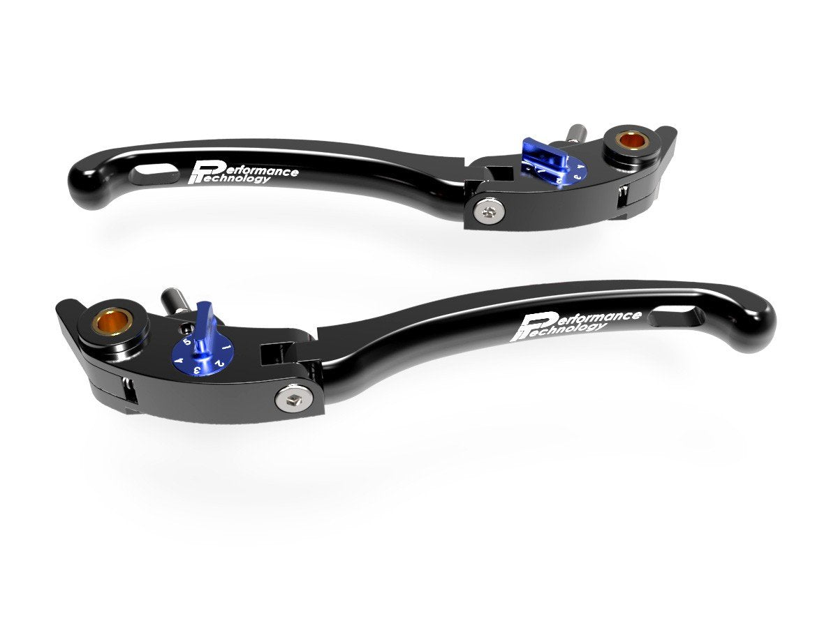 LE01 - PERFORMANCE TECHNOLOGY Ducati / Aprilia Handlebar Levers "Eco GP 1" (adjustable)