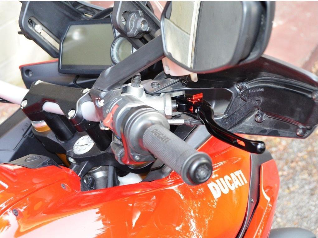 LE01 - PERFORMANCE TECHNOLOGY Ducati / Aprilia Handlebar Levers "Eco GP 1" (adjustable)