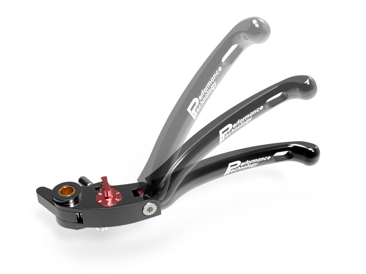 LE04 - PERFORMANCE TECHNOLOGY Ducati Adjustable Handlebar Levers "Eco GP 1"