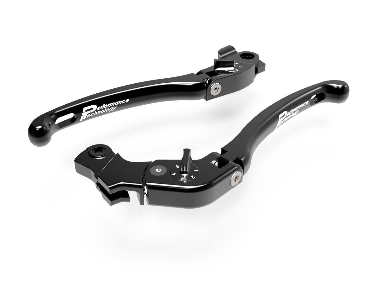 LE10 - PERFORMANCE TECHNOLOGY Ducati Monster / Scrambler "Eco GP 1" Adjustable Handlebar Levers