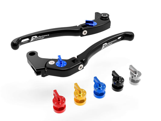 LE11 - PERFORMANCE TECHNOLOGY Yamaha YZF-R1 / YZF-R6 Handlebar Levers "Eco GP 1" (adjustable)