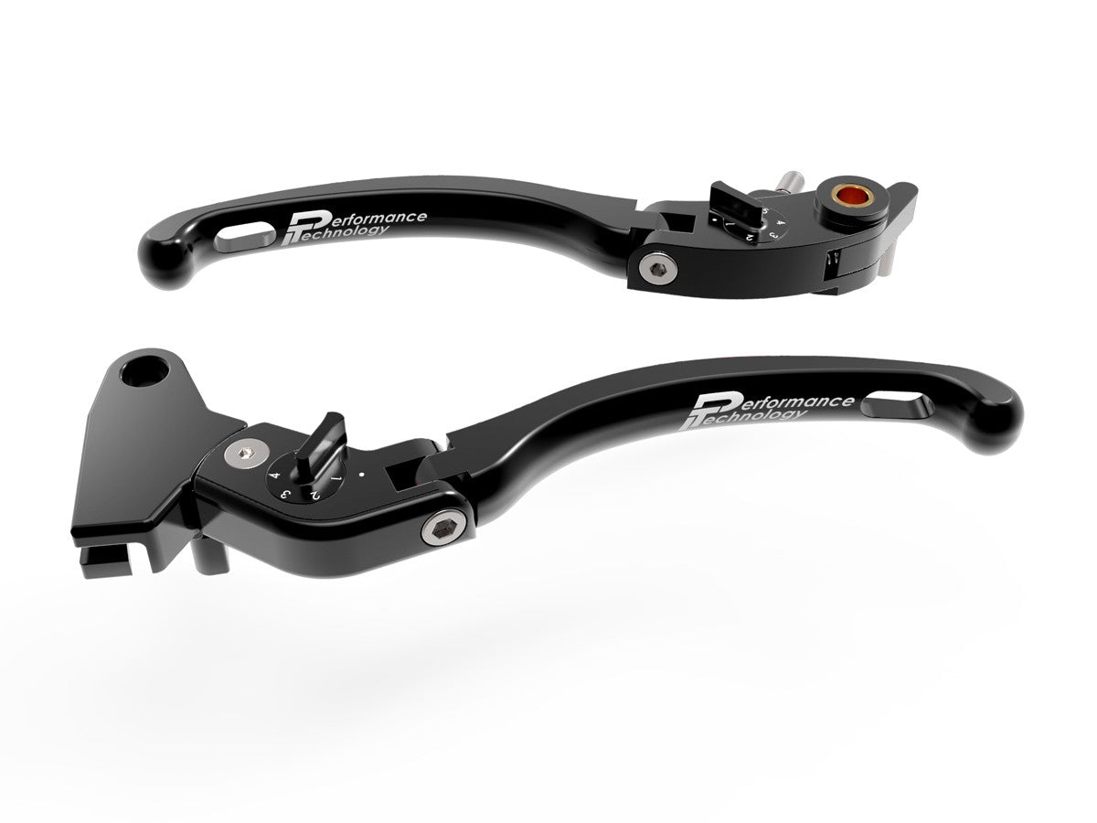 LE14 - PERFORMANCE TECHNOLOGY Triumph Adjustable Handlebar Levers "Eco GP 1"