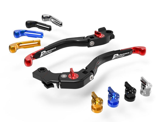 LEA10 - PERFORMANCE TECHNOLOGY Ducati Monster / Scrambler "Eco GP 2" Adjustable Handlebar Levers