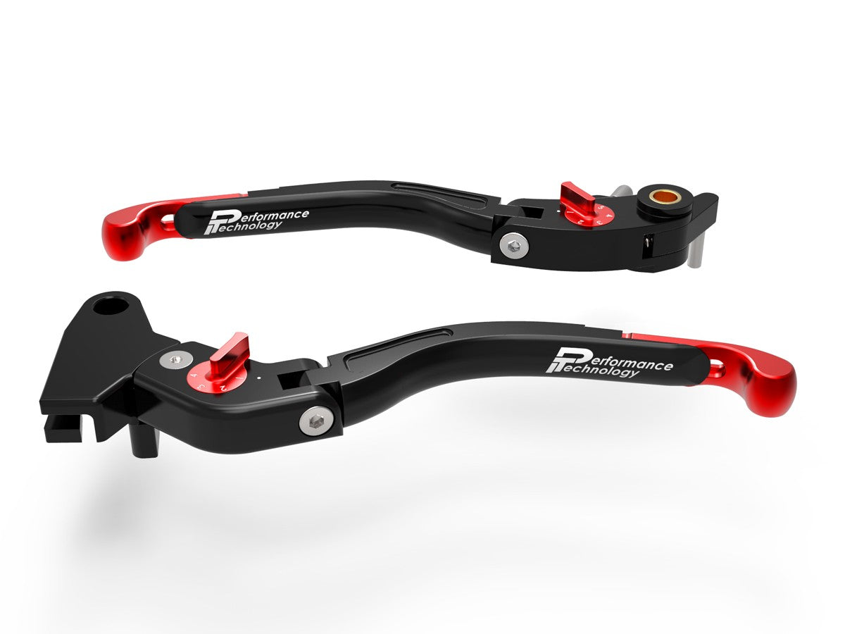 LEA14 - PERFORMANCE TECHNOLOGY Triumph Adjustable Handlebar Levers "Eco GP 2"