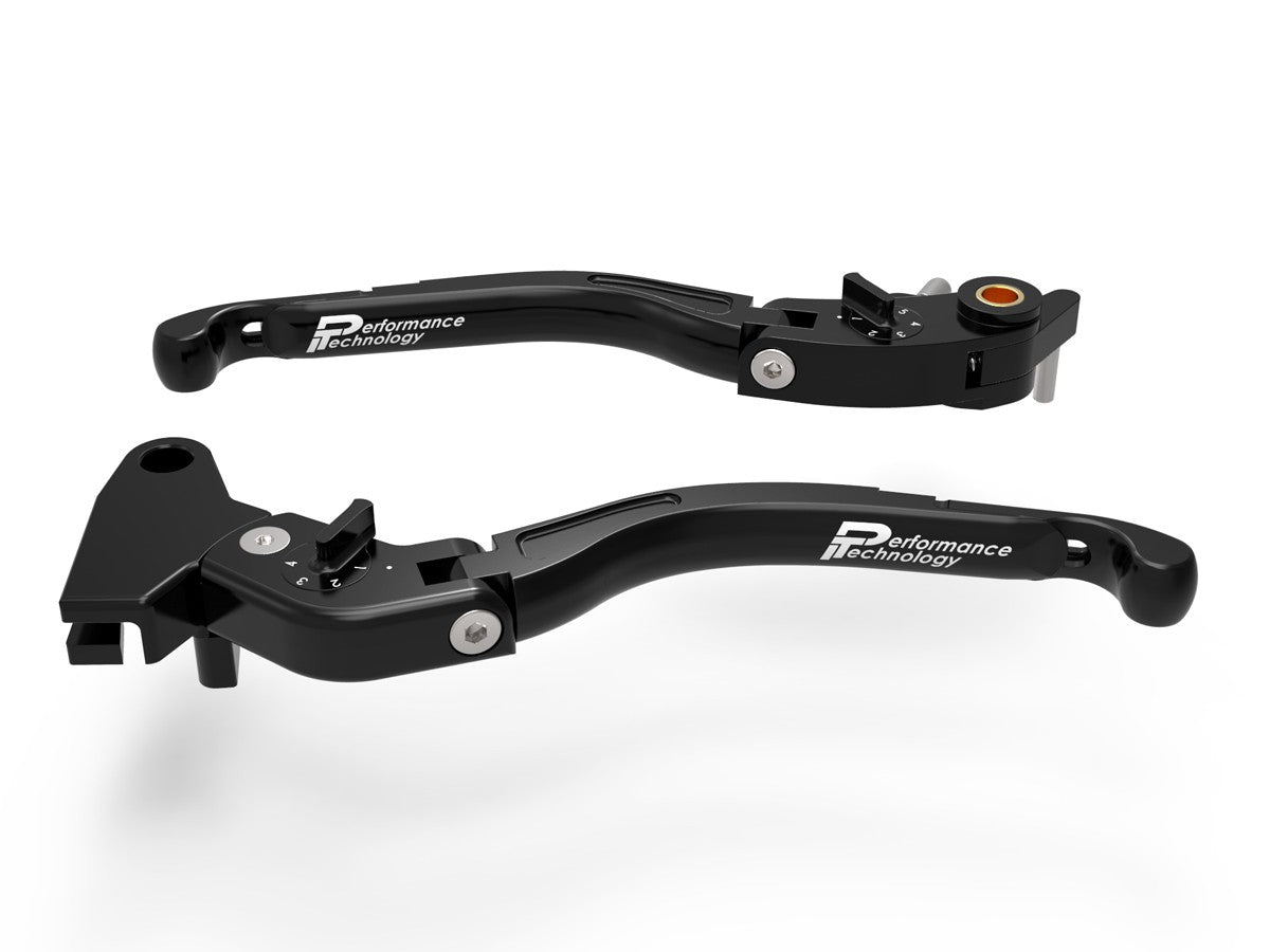 LEA14 - PERFORMANCE TECHNOLOGY Triumph Adjustable Handlebar Levers "Eco GP 2"