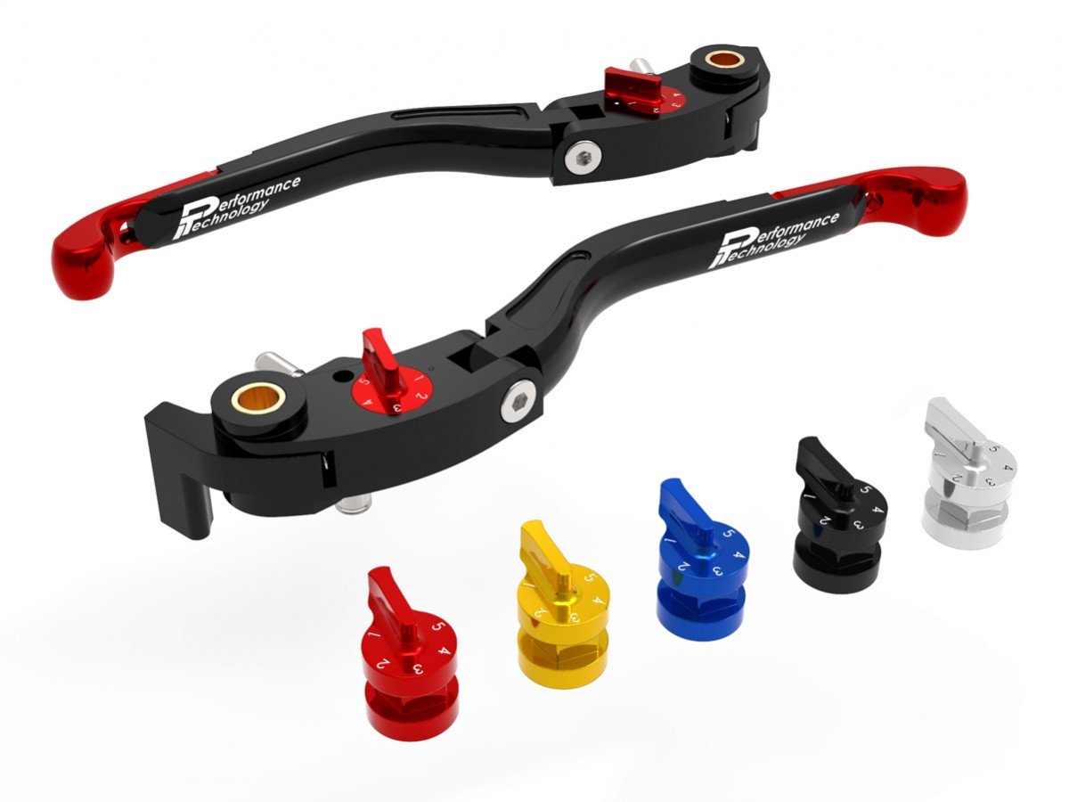 LEA16 - PERFORMANCE TECHNOLOGY Ducati Adj. Handlebar Levers "Eco GP 2"