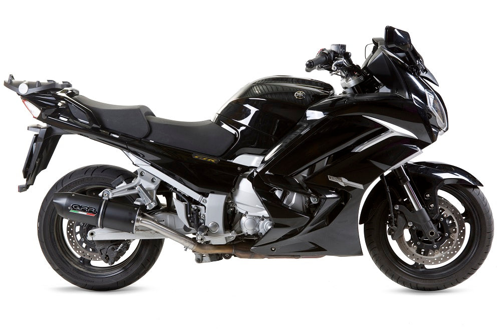 GPR Yamaha FJR1300 (06/16) Dual Slip-on Exhaust "Furore Nero" (EU homologated)