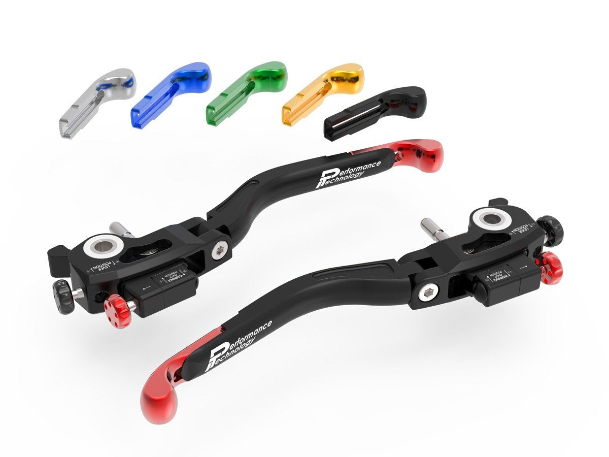 LP01 - PERFORMANCE TECHNOLOGY Ducati Handlebar Levers "Ultimate" (double adjustable)