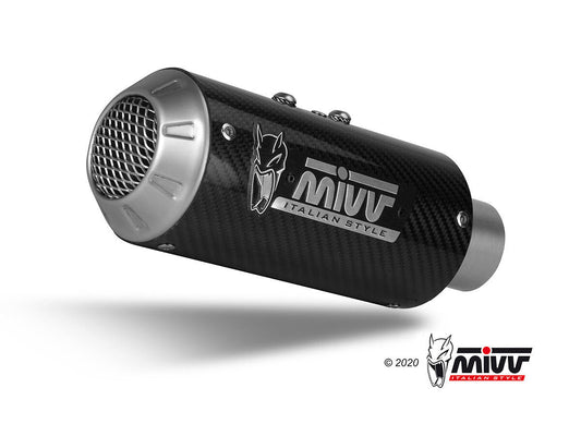 MIVV K.052 KAWASAKI Z900 ( 2020+ ) Slip-on Exhaust "MK3" (carbon; approved) – Accessories in the 2WheelsHero Motorcycle Aftermarket Accessories and Parts Online Shop