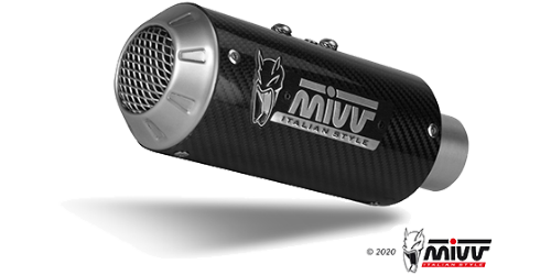 MIVV H.076 HONDA CB 125 R ( 2018 / 20 ) Full System Exhaust "MK3" (carbon; not approved) – Accessories in the 2WheelsHero Motorcycle Aftermarket Accessories and Parts Online Shop