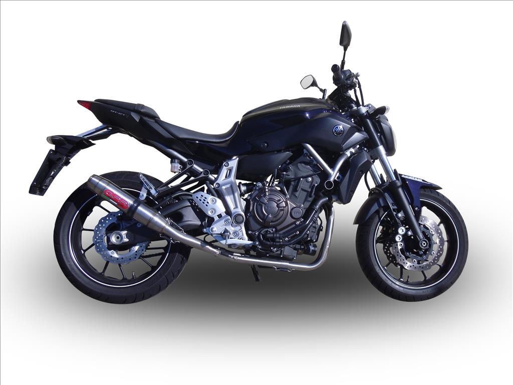 GPR Yamaha MT-07 (14/17) Full Exhaust System "Deeptone Inox" (racing)