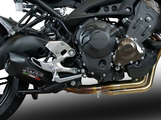 GPR Yamaha Tracer 900 (15/17) Full Exhaust System "Furore Nero" (EU homologated)