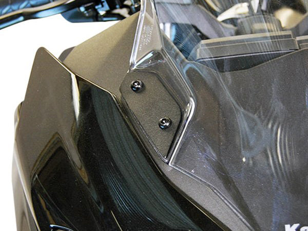 NEW RAGE CYCLES Kawasaki Ninja 400 Mirror Block-off Plates