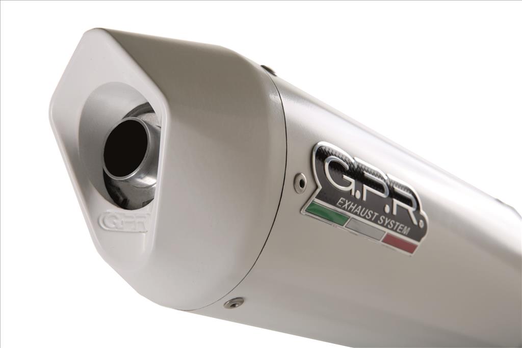 GPR BMW F700GS Slip-on Exhaust "Albus Ceramic" (EU homologated)