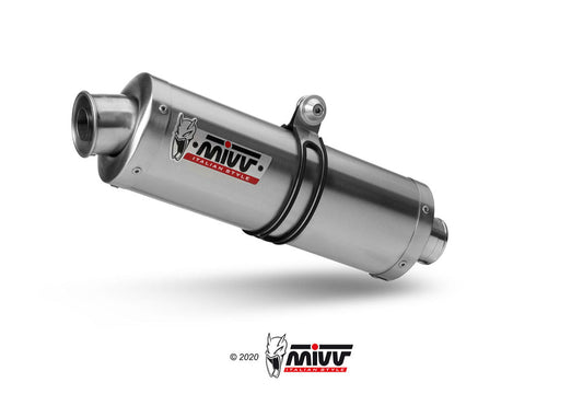 MIVV CF.002 CF MOTO 650MT ( 2021+ ) Slip-on Exhaust "Oval" (stainless steel; approved) – Accessories in the 2WheelsHero Motorcycle Aftermarket Accessories and Parts Online Shop
