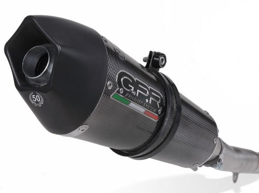 GPR BMW F800R (09/14) Slip-on Exhaust "GPE Anniversary Poppy"