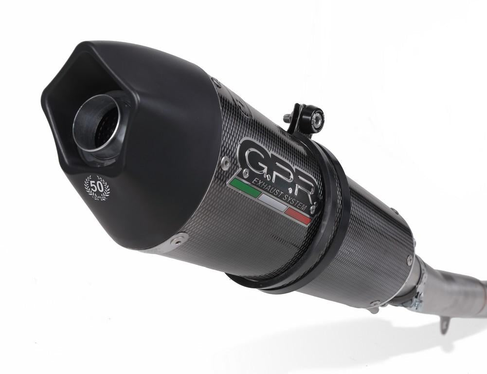 GPR Yamaha YZF-R6 (06/16) Slip-on Exhaust "GPE Anniversary Poppy" (EU homologated)