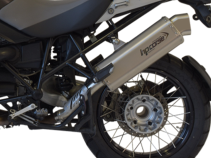 HP CORSE BMW R1200GS (04/09) Slip-on Exhaust "4-Track R Titanium" (EU homologated)