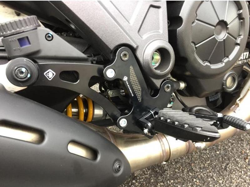 PRDV01 - DUCABIKE Ducati Diavel 1200 (10/18) Adjustable Rearset