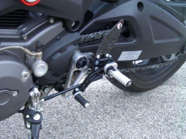 PRM01 - DUCABIKE Ducati Monster S2R/S4R Adjustable Pilot Rearset