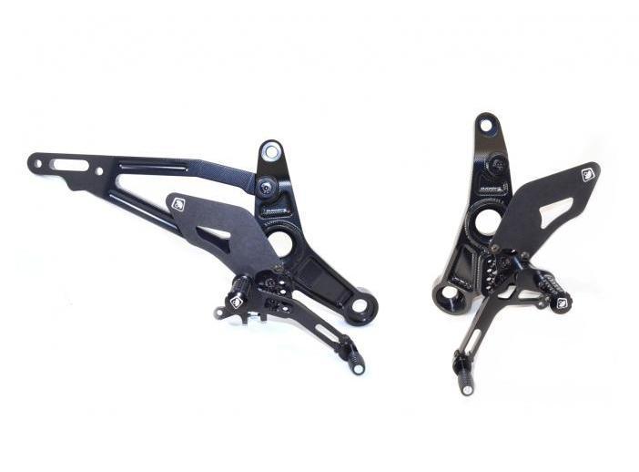 PRM12E01 - DUCABIKE Ducati Monster 821/1200 Adjustable Pilot Rearset