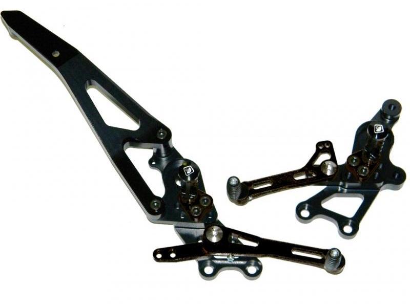 PRNHM01 - DUCABIKE Ducati Hypermotard 821/939 Adjustable Rearset