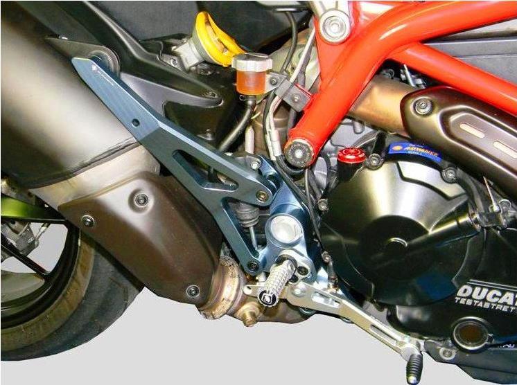 PRNHM01 - DUCABIKE Ducati Hypermotard 821/939 Adjustable Rearset