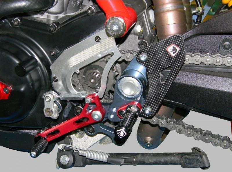 PRNHM01 - DUCABIKE Ducati Hypermotard 821/939 Adjustable Rearset