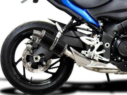 DELKEVIC Suzuki GSX-S1000 Full Exhaust System with DS70 9" Carbon Silencer