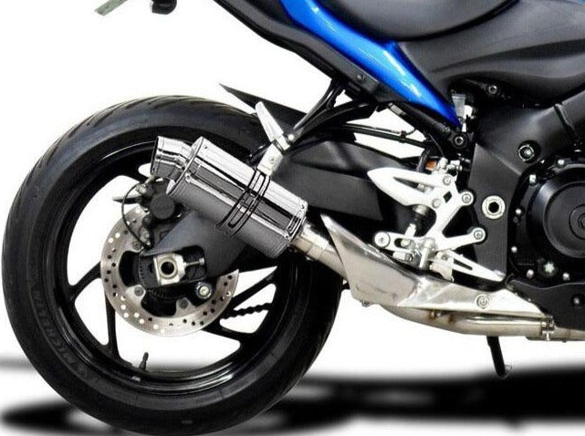 DELKEVIC Suzuki GSX-S1000 Full Exhaust System with SS70 9" Silencer