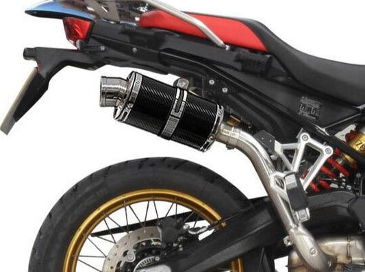 DELKEVIC BMW F750GS / F850GS Slip-on Exhaust DS70 9" Carbon