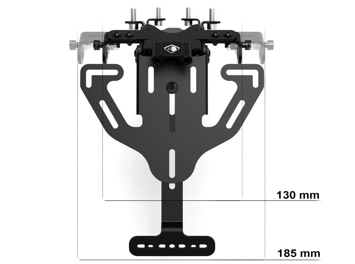 PRT18 - DBK Triumph Speed Triple 1200 RS / RR Adjustable License Plate Holder