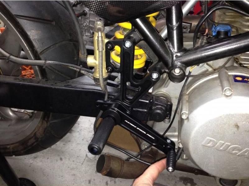 PRVM01 - DUCABIKE Ducati Monster / Sport Touring / SuperSport Adjustable Rearset