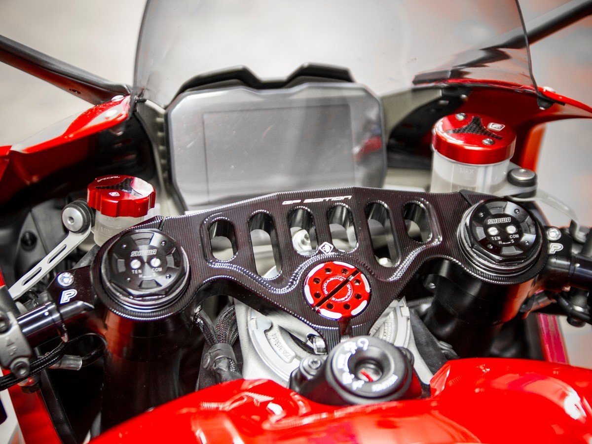 PSS08 - DUCABIKE Ducati Panigale V4 Triple Clamps Top Steering Plate (MotoGP edition)