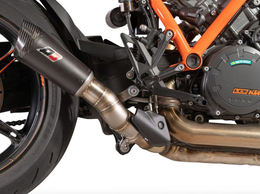 QD EXHAUST KTM 1290 Super Duke R (2020+) Slip-on Exhaust "Gunshot" (EU homologated)