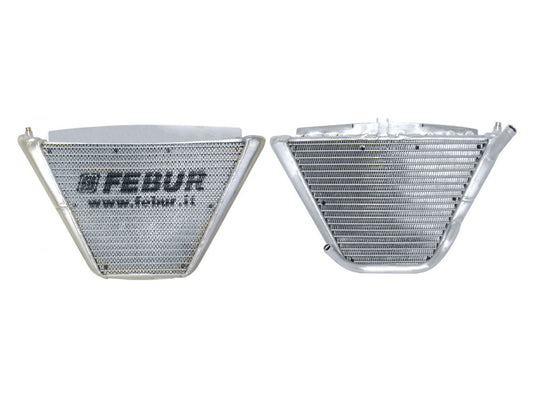 FEBUR Suzuki GSX-R600 / GSX-R750 (11/18) Additional Racing Water Radiator (With silicon hoses)