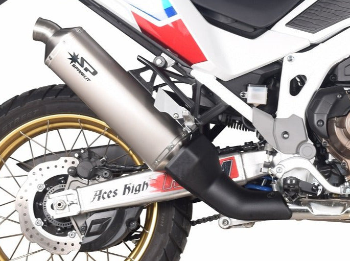 SPARK GHO1703 Honda CRF1100L Africa Twin (2020+) Slip-on Exhaust "Dakar" (EU homologated) – Accessories in the 2WheelsHero Motorcycle Aftermarket Accessories and Parts Online Shop