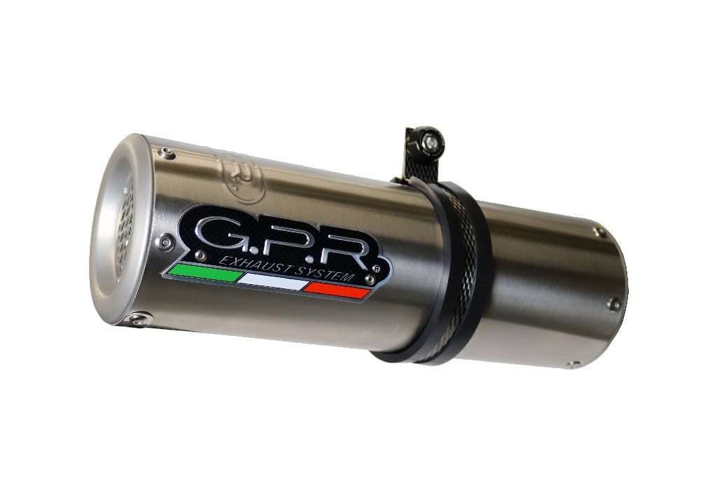 GPR BMW F850GS / Adventure Slip-on Exhaust "M3 Inox" (EU homologated)