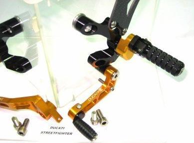 RPB06 - DUCABIKE Ducati Superbike / Streetfighter Pedal Support