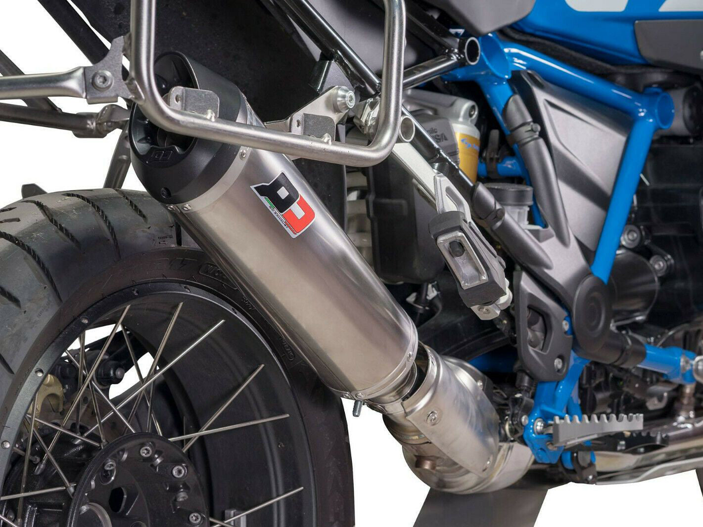 QD EXHAUST BMW R1200GS (13/18) Slip-on Exhaust "Tri-Cono" (EU homologated)