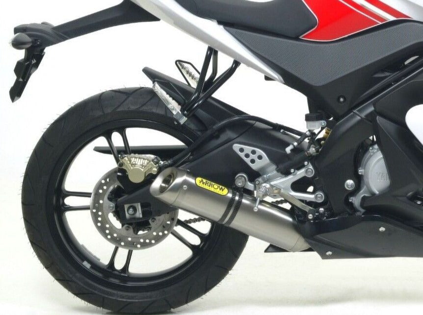 ARROW 51011MI+51503AO Yamaha R125 (2014+) Aluminum Full Exhaust System "Competition Evo Thunder" (racing) – Accessories in the 2WheelsHero Motorcycle Aftermarket Accessories and Parts Online Shop