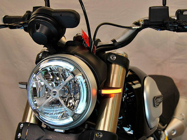 NEW RAGE CYCLES Ducati Scrambler 1100 (2018+) LED Front Turn Signals